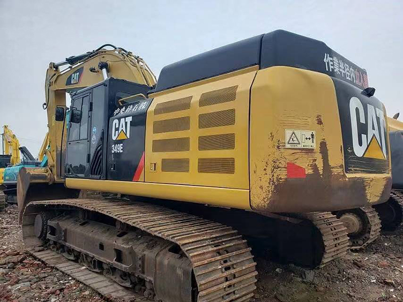 Caterpillar 349 excavator shipped to Russia