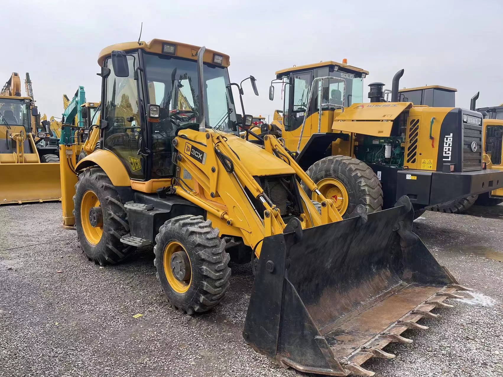 Used JCB 3CX original UK brand JCB backhoe loader for sale