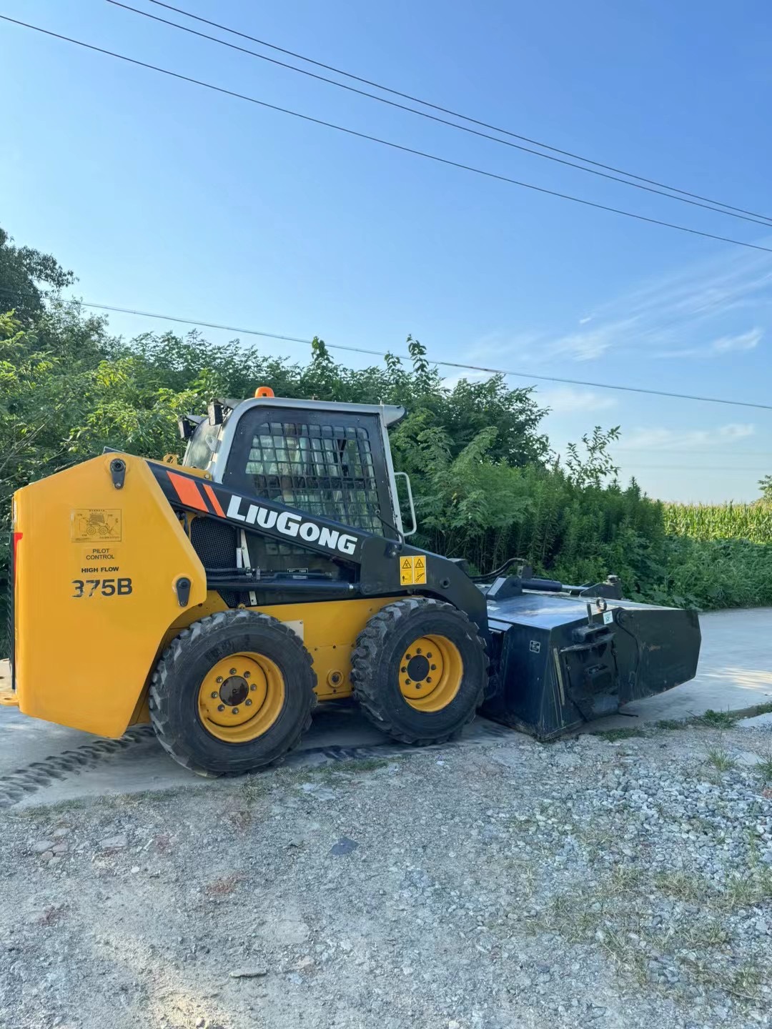 Used LIUGONG CLG375B Skid Steer Loader Chinese brand LIUGONG for sale