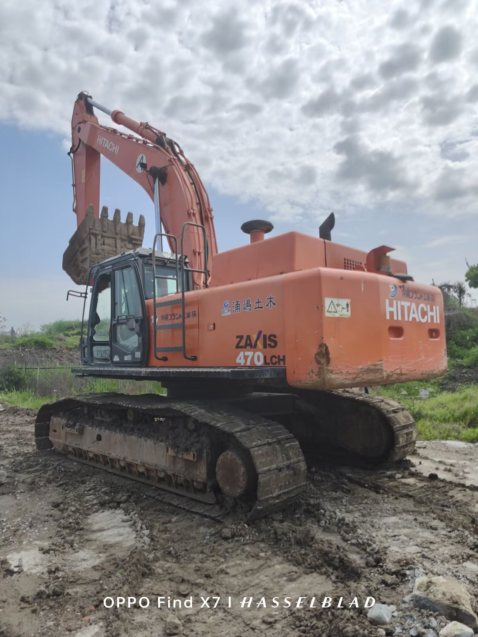 Used HITACHI ZX470 47tons large-size excavator effective hot-selling machine