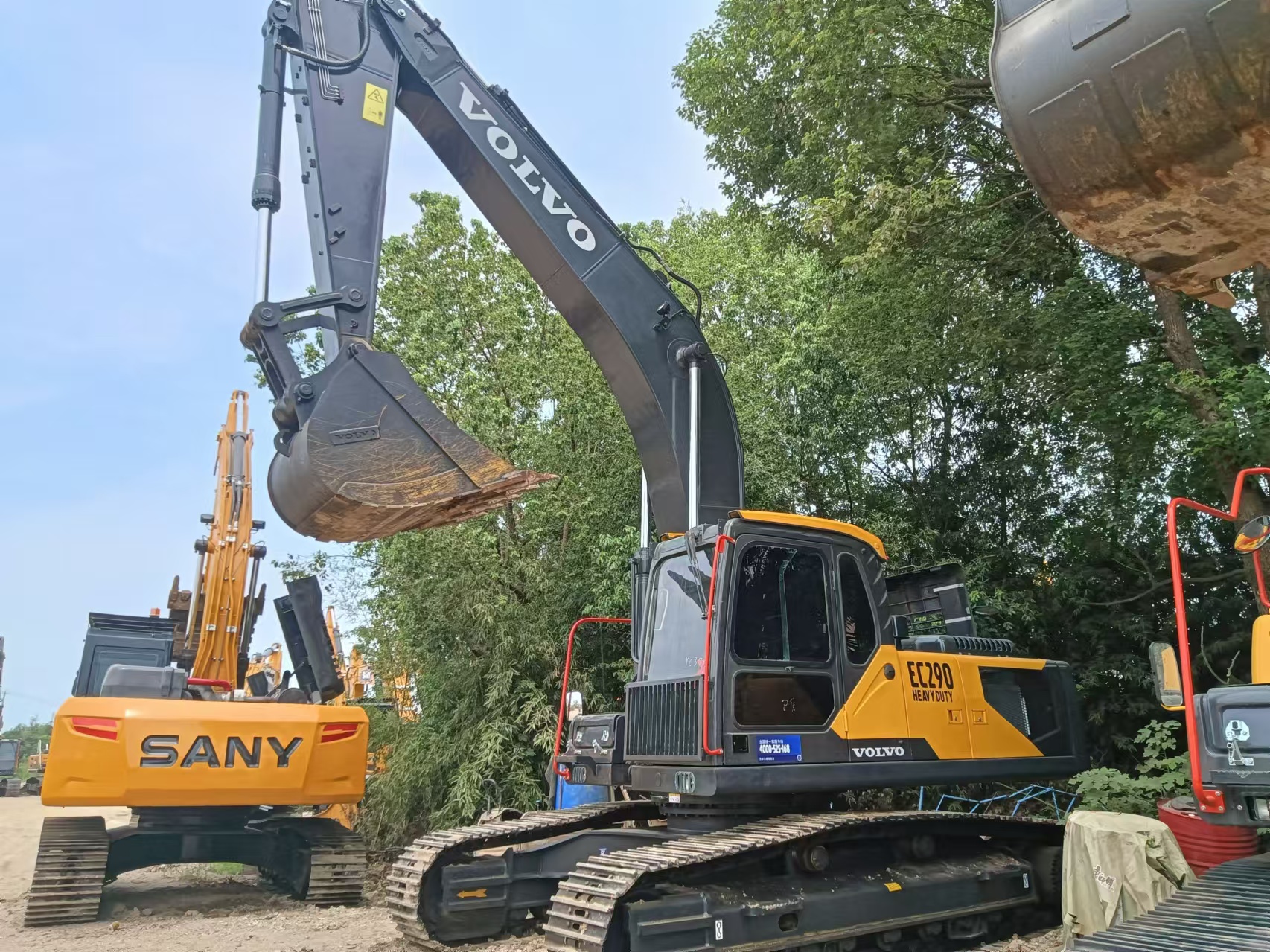 Used VOLVO EC290 cost-effective and popular products excavator for sale