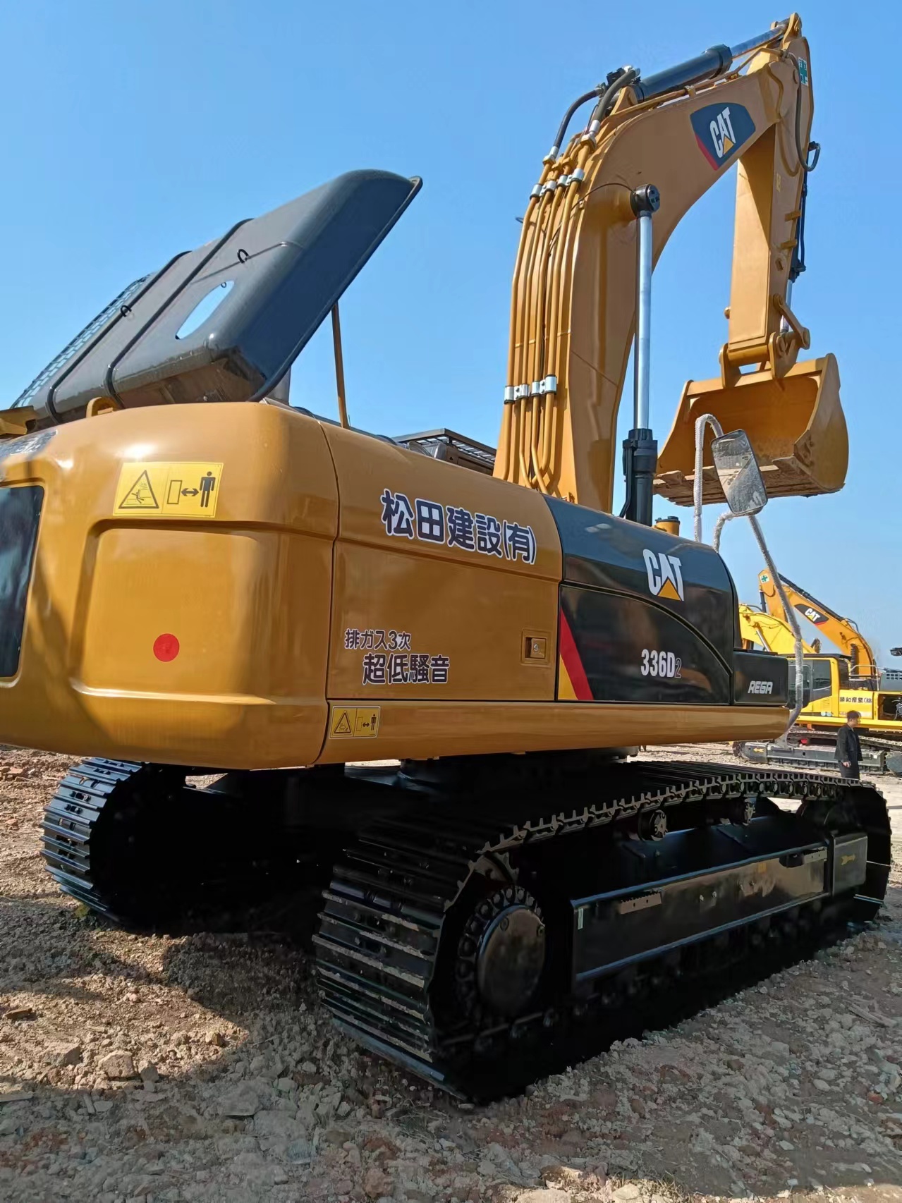 Used CATERPILLAR CAT336D with low hours second-hand excavator for sale