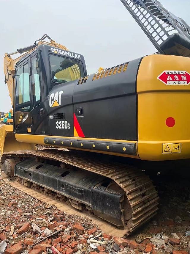 Used CATERPILLAR CAT326D 26tons CAT brand excavator for sale