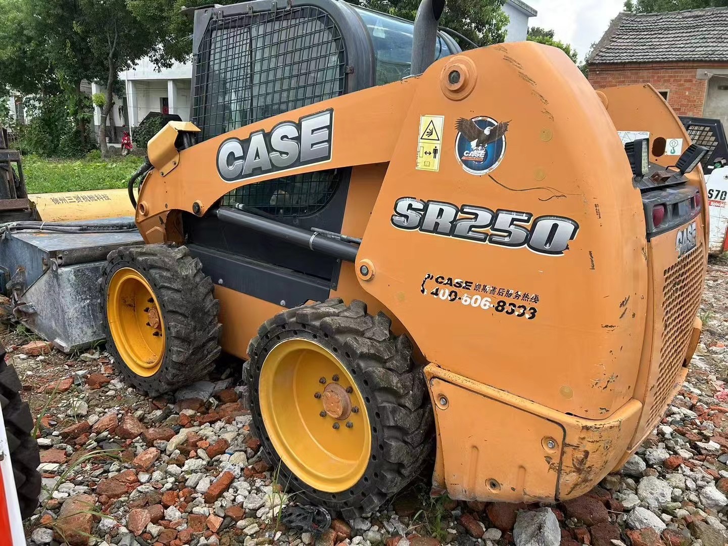 Used CASE SR250 imported high quality skid steer loader for sale