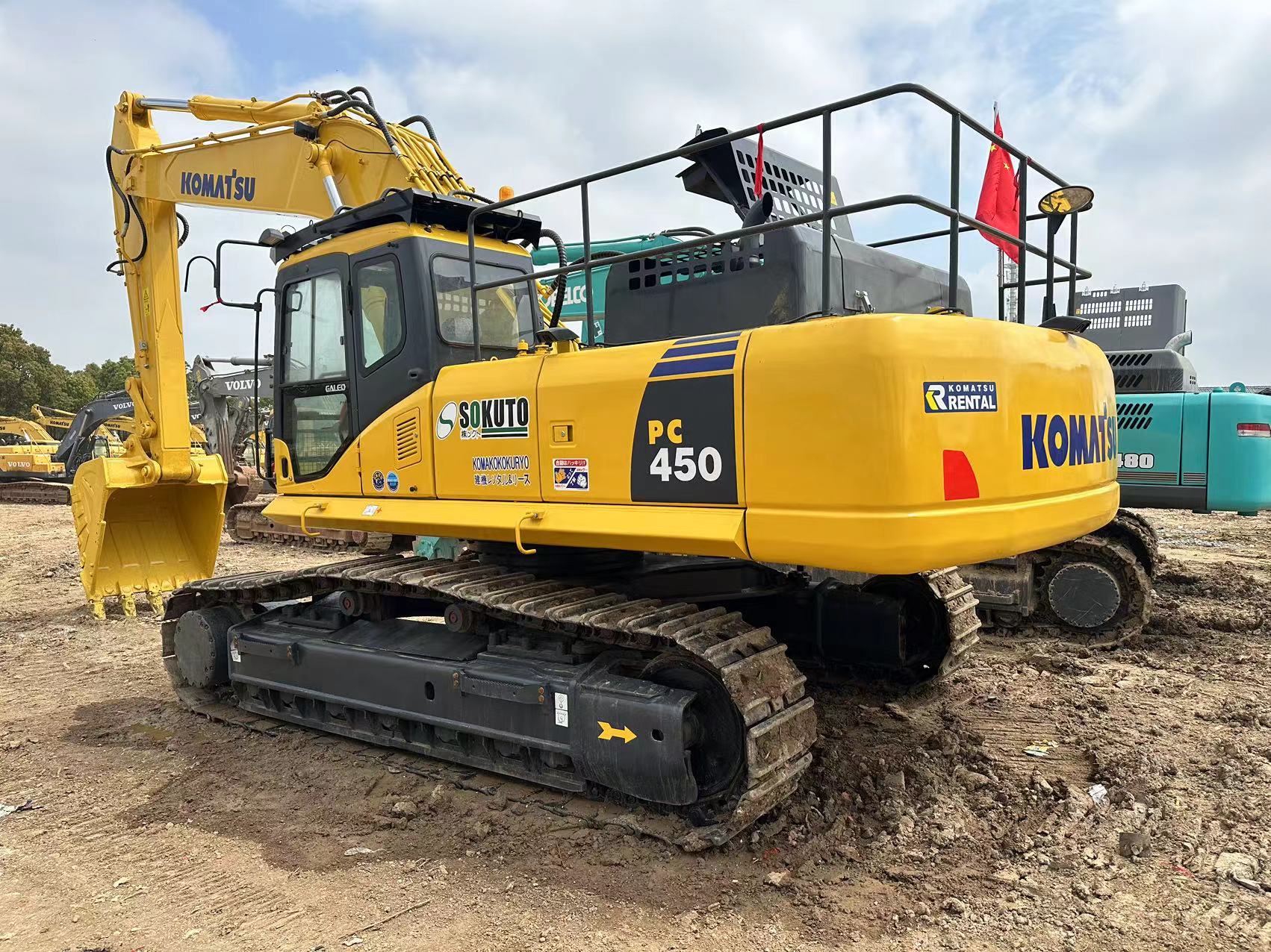 Used KOMATSU PC450-7 original condition and high quality excavator for sale