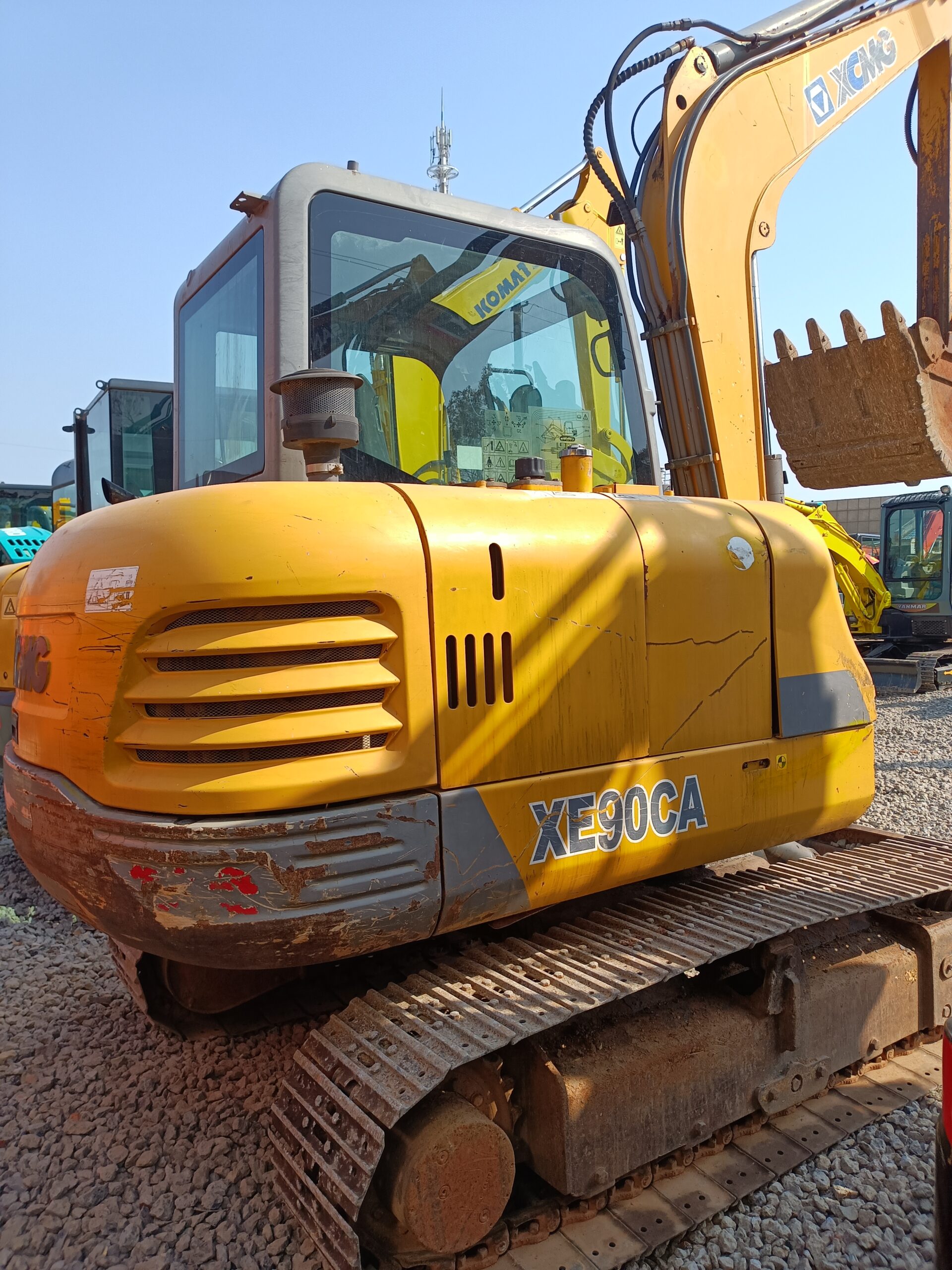 Used XCMG XE90 9tons small size hydraulic excavator for sale