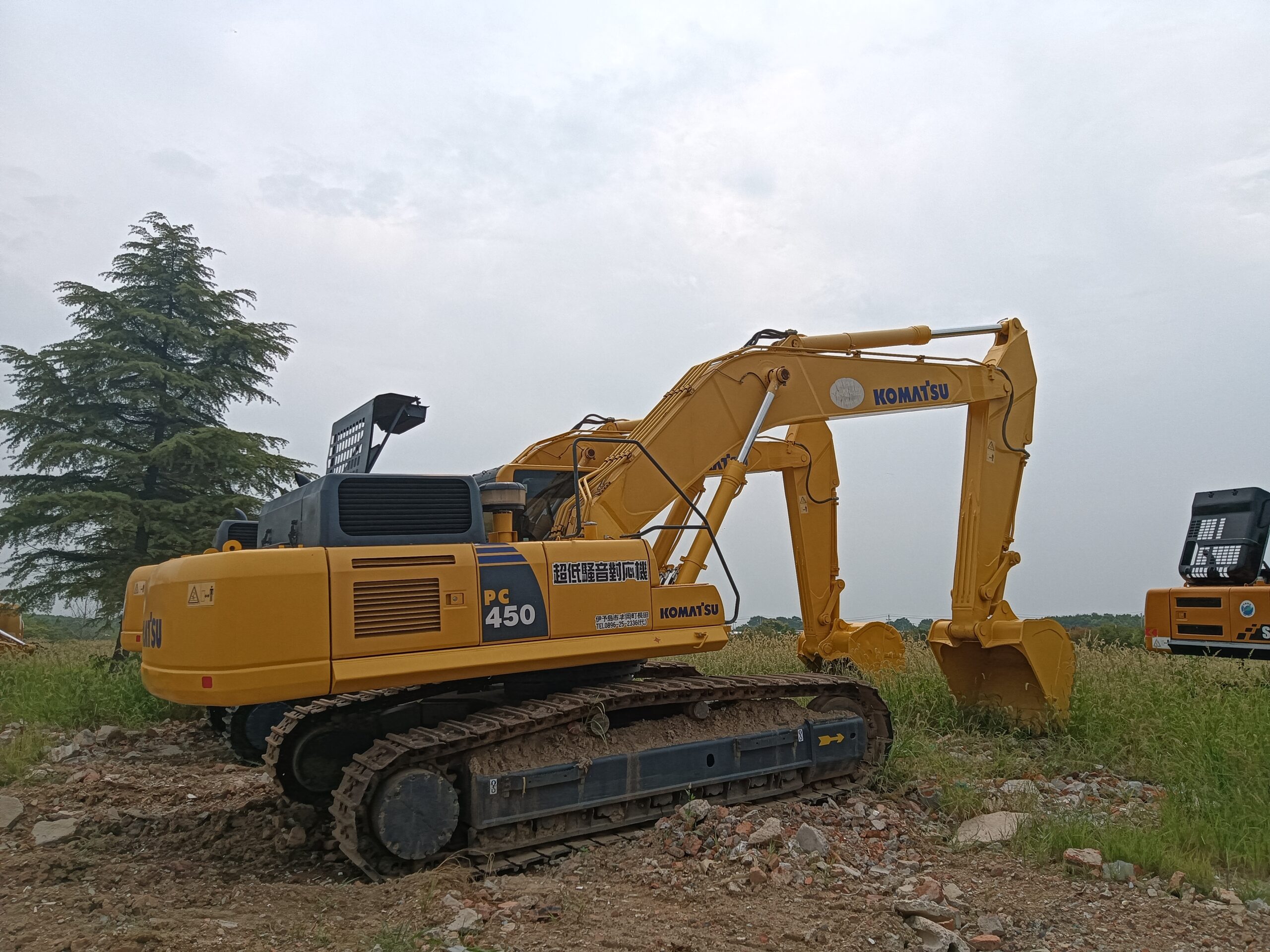 High efficiency KOMATSU PC450 Japanese brand excavator for sale