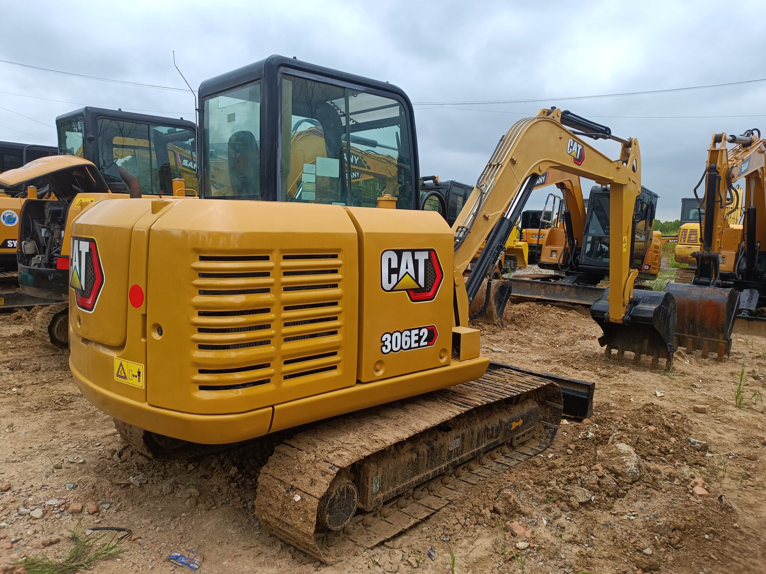 Used 6tons CAT306E2 excavator in cheap price second-hand excavator for sale