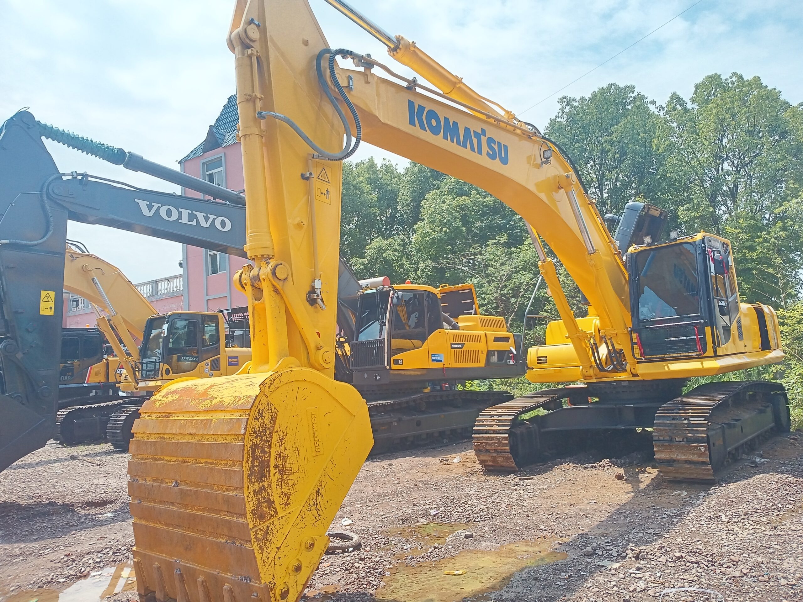 KOMATSU PC360 36tons large-size used excavator for construction for sale