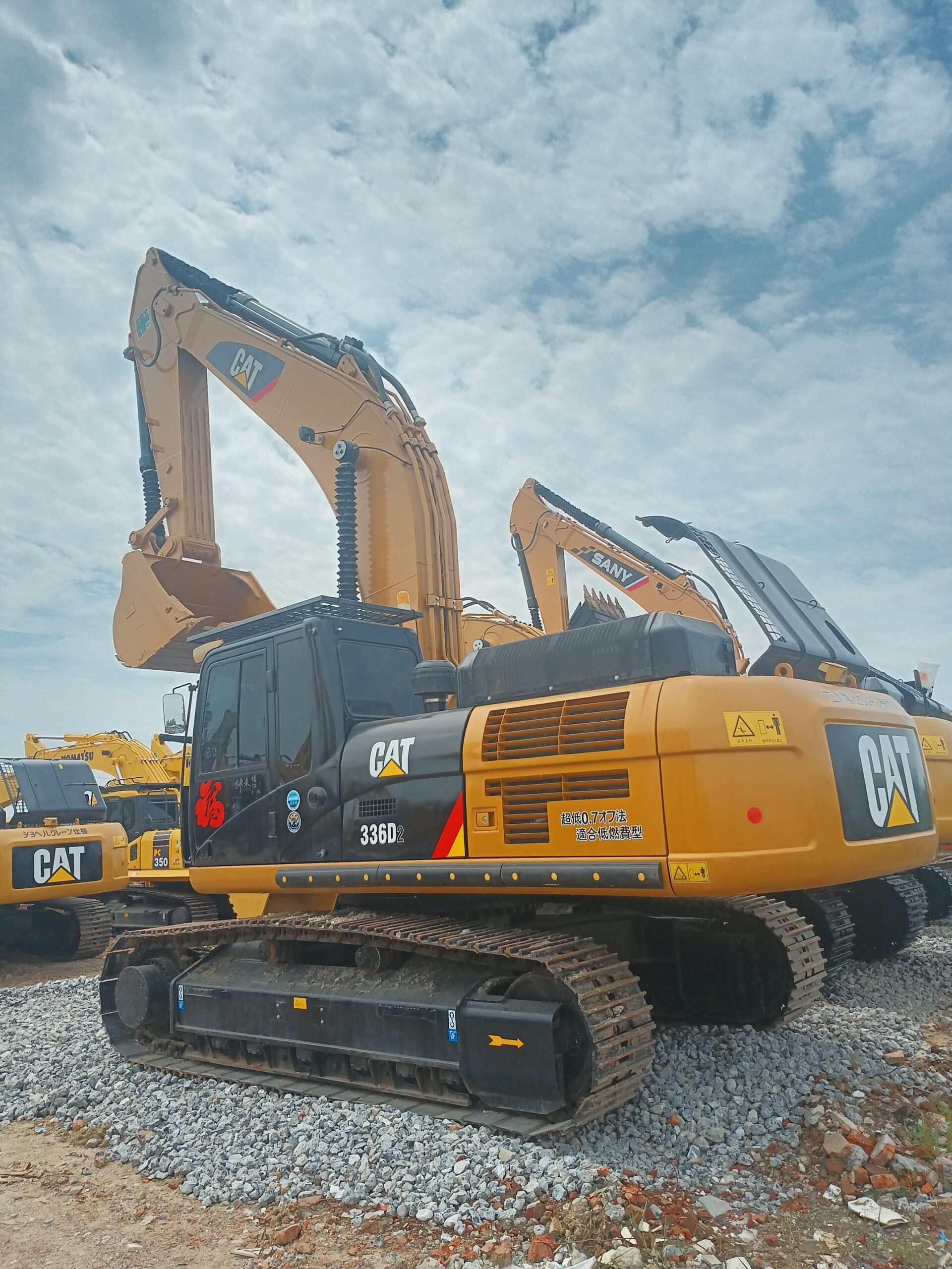 Used Caterpillar CAT336D2 hydraulic excavator second-hand machine for sale