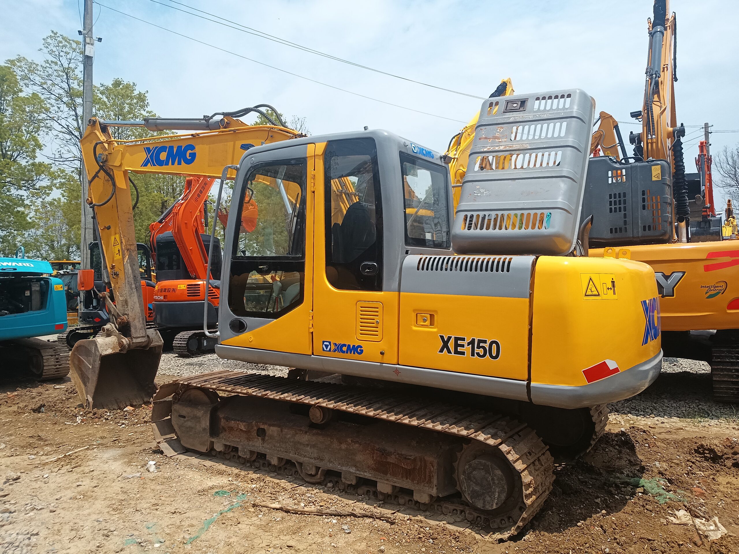 Used XCMG XE150DA made in China 15tons hydraulic excavator for sale