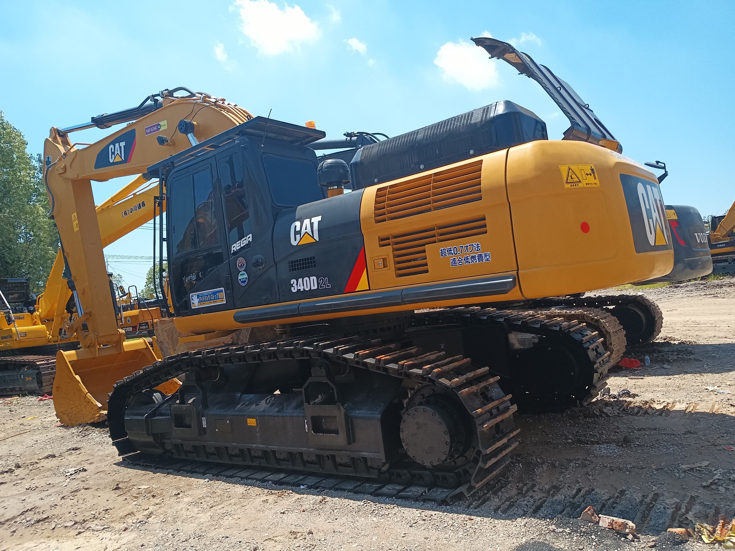 Used CATERPILLAR CAT340D2 hydraulic 40tons excavator in stock for sale