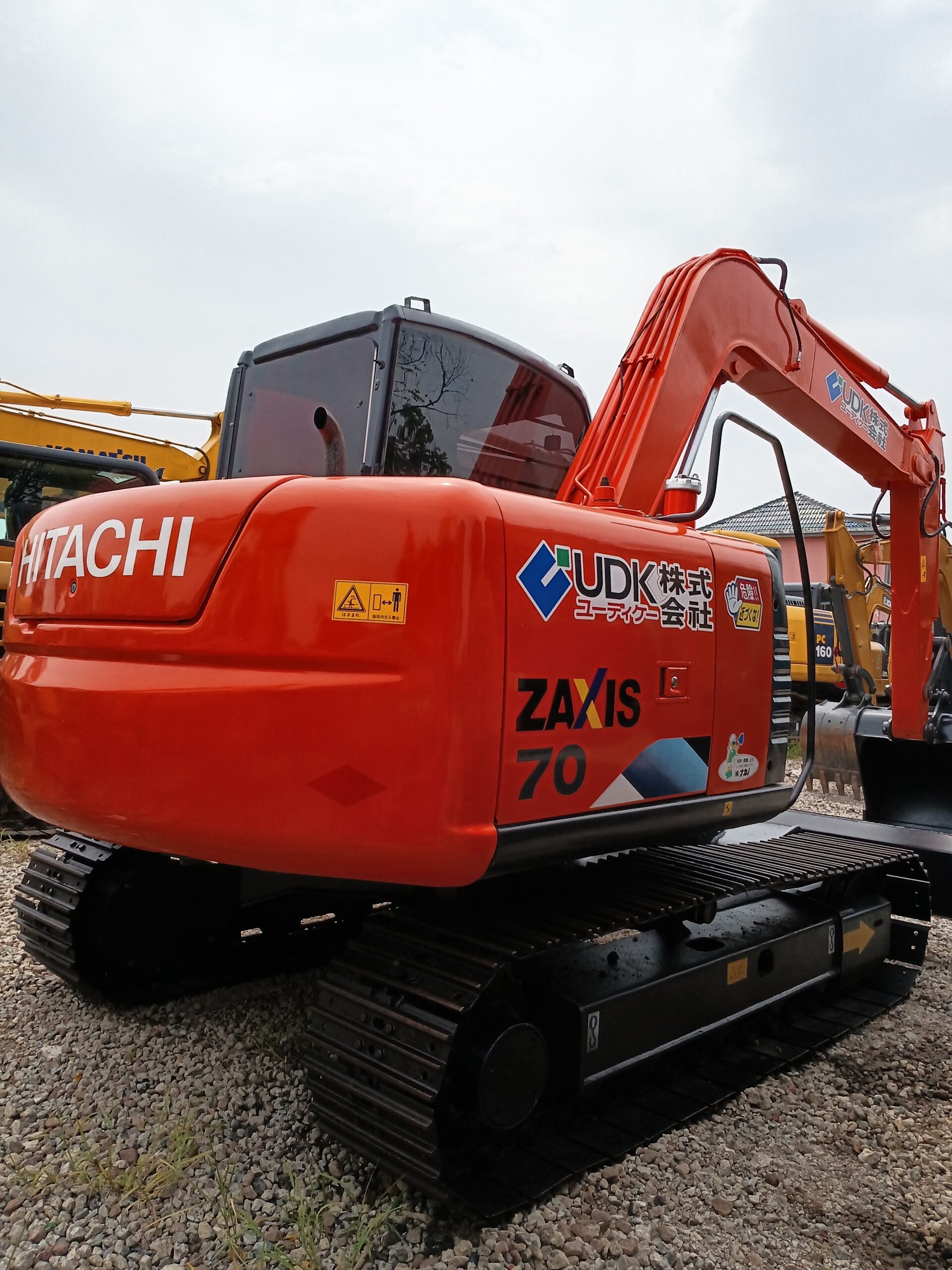 Used HITACHI ZX70 hot selling second-hand excavator for sale