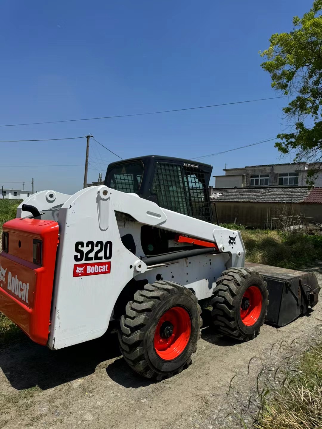 Used Bobcat S220 high quality Skid Steer Loader in China for sale