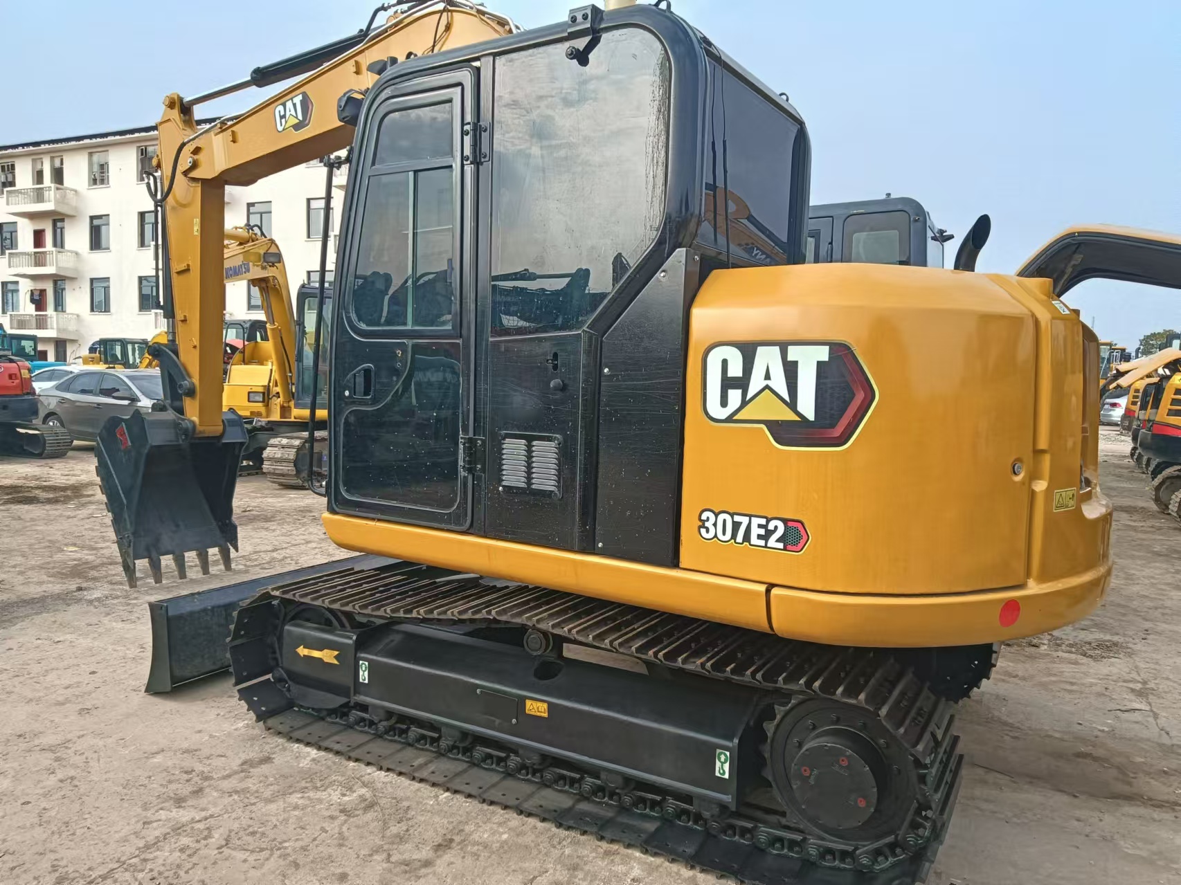 Caterpillar CAT307E2 second-hand excavator used tracked excavator for sale