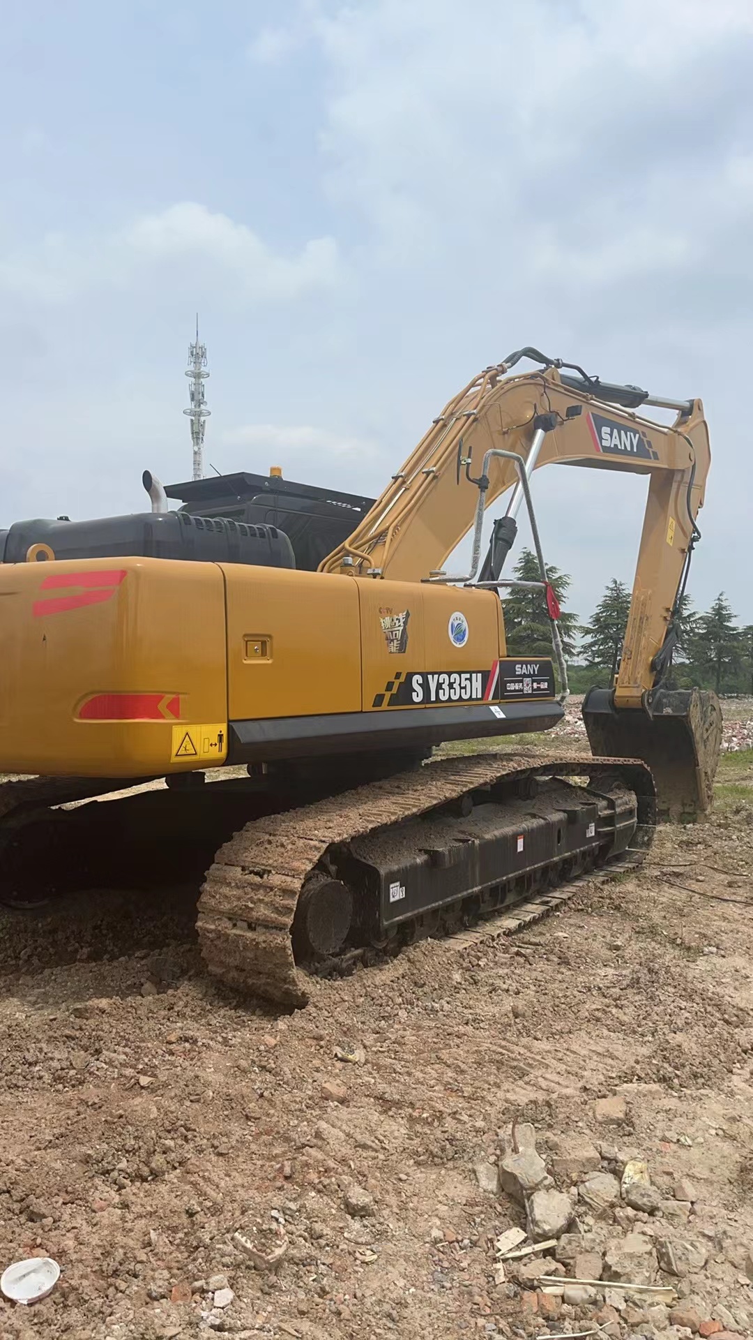 SANY SY335H 35tons hydraulic Chinese brand excavator for sale