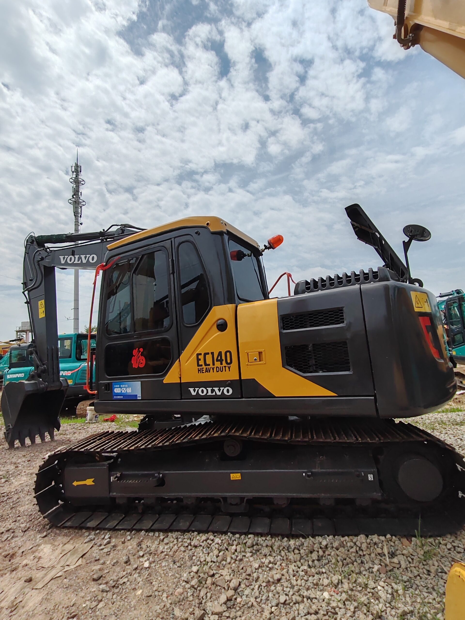 Used VOLVO EC140 14tons hot-selling second-hand excavator for sale