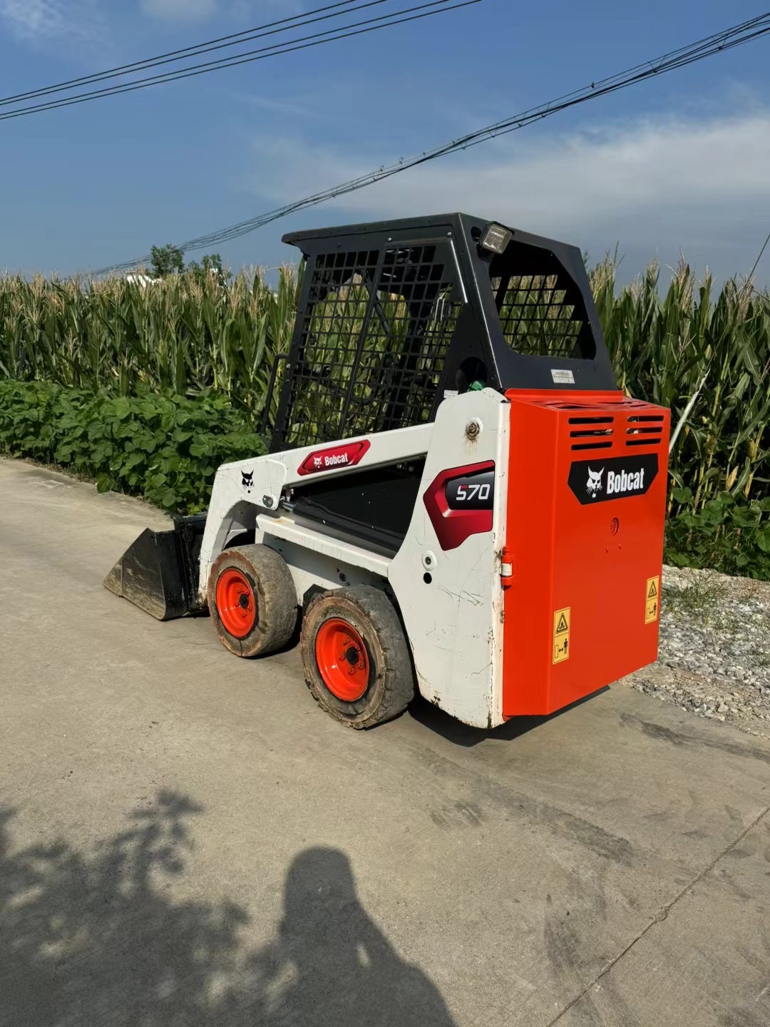 Used Bobcat S70 small-size Skid Steer Loader with excellent appearance for sale