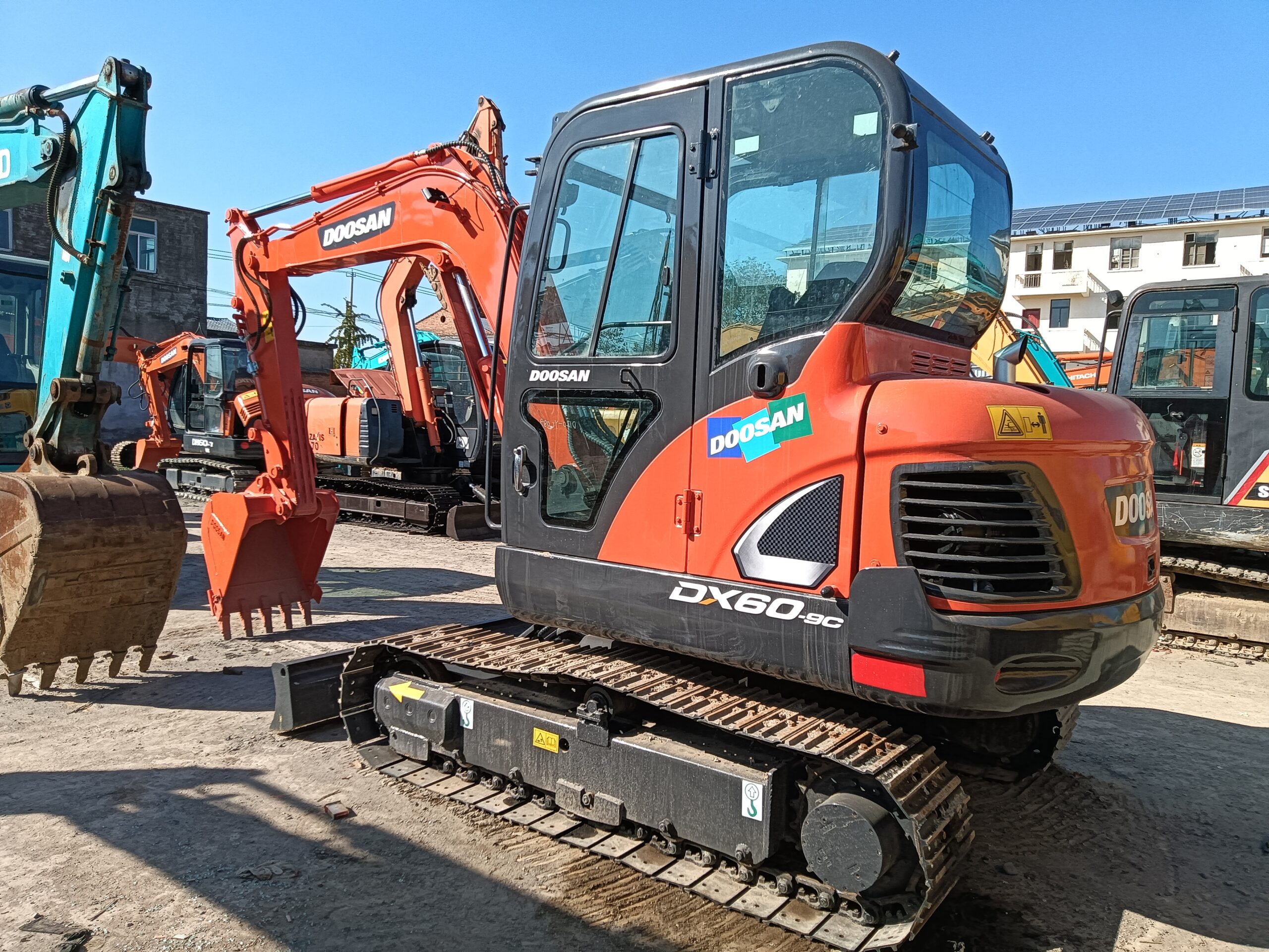 Used DOOSAN DX60LC-9C originally imported from Korea excavator for sale