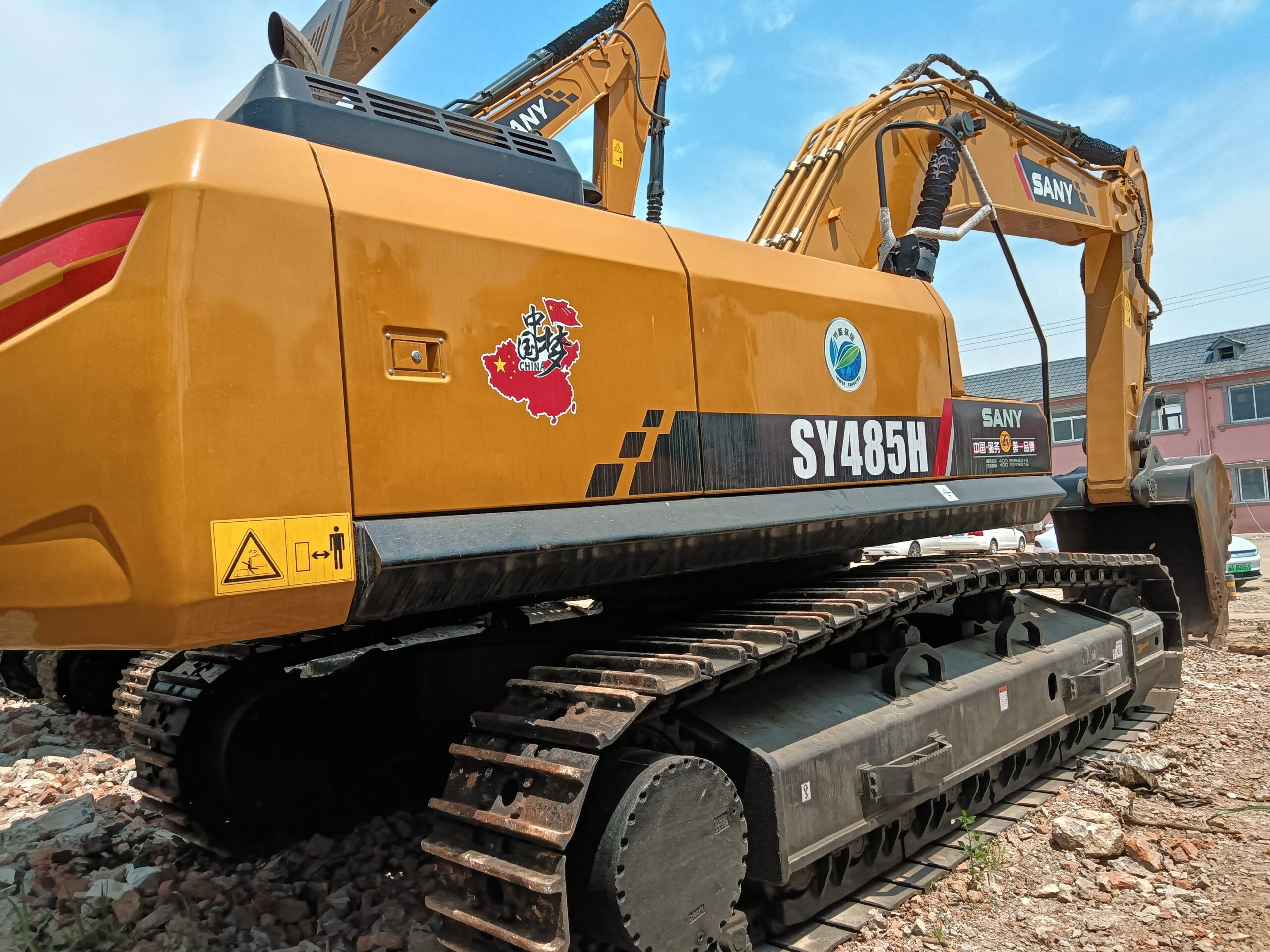 Used SANY SY485H made in China hot-selling 48tons large excavator for sale