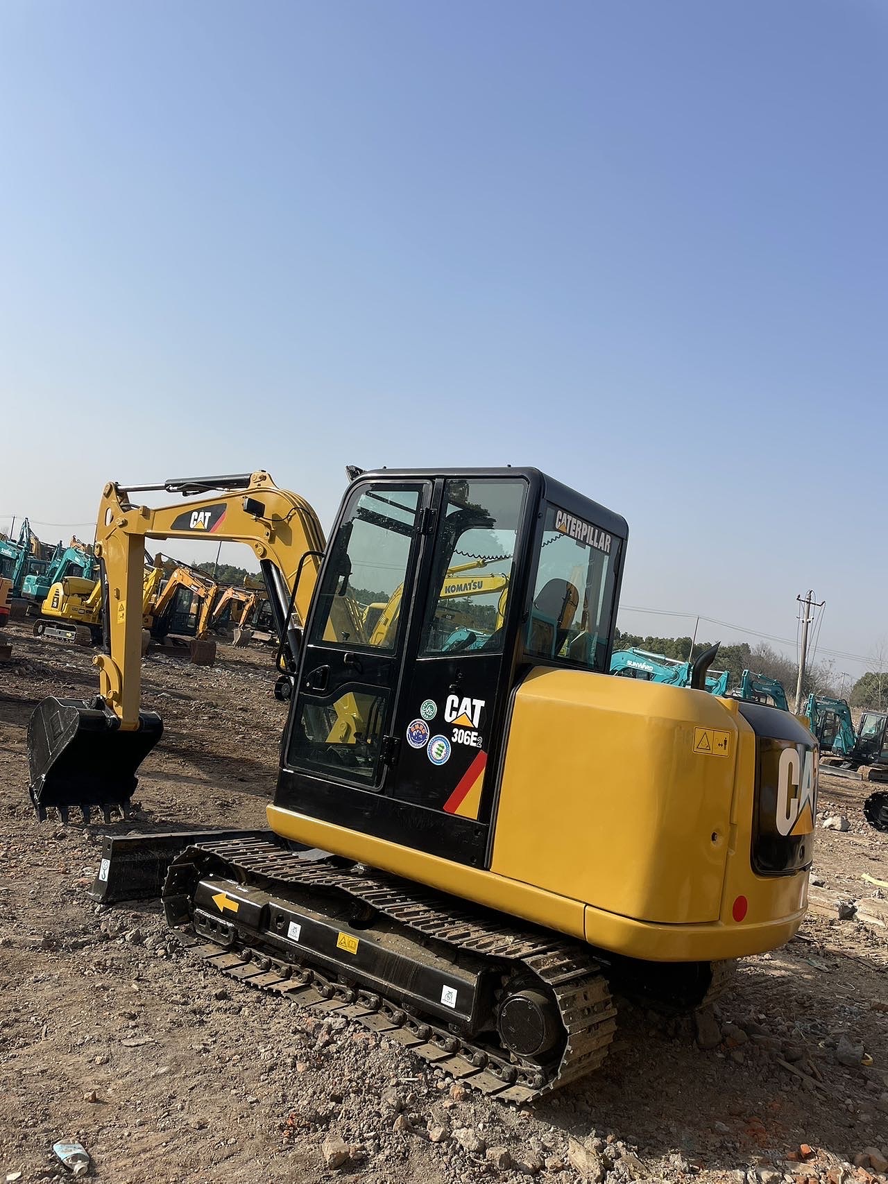 Used CATERPILLAR CAT306E2 high quality excavator for sale