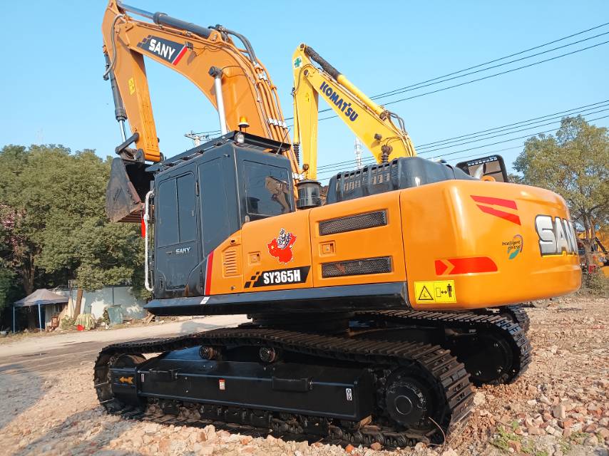 Used SANY SY365 large-size powerful excavator in stock for sale