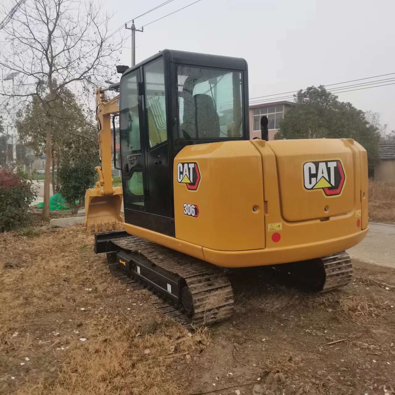 Used CAT306E caterpillar excavator with excellent condition for sale