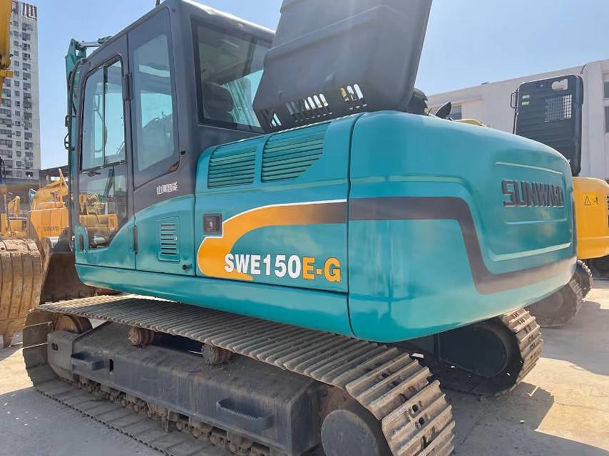 Used SUNWARD SWE150 15tons middle size excavator for sale