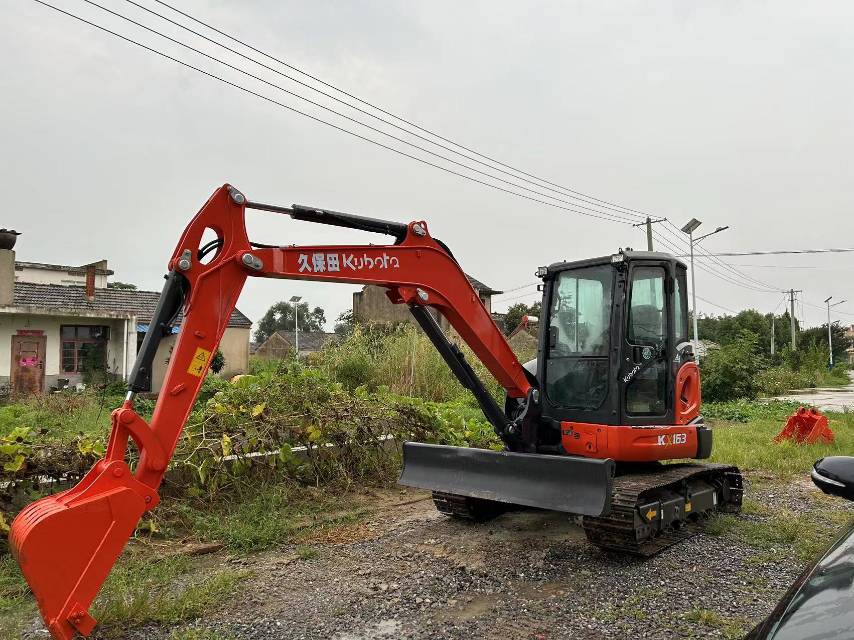 Used KUBOTA KX163 hydraulic small-size excavator with high quality for sale