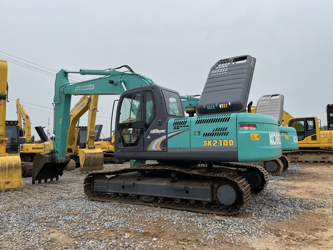 Used KOBELCO SK210LC 21tons Japanese brand excavator for sale