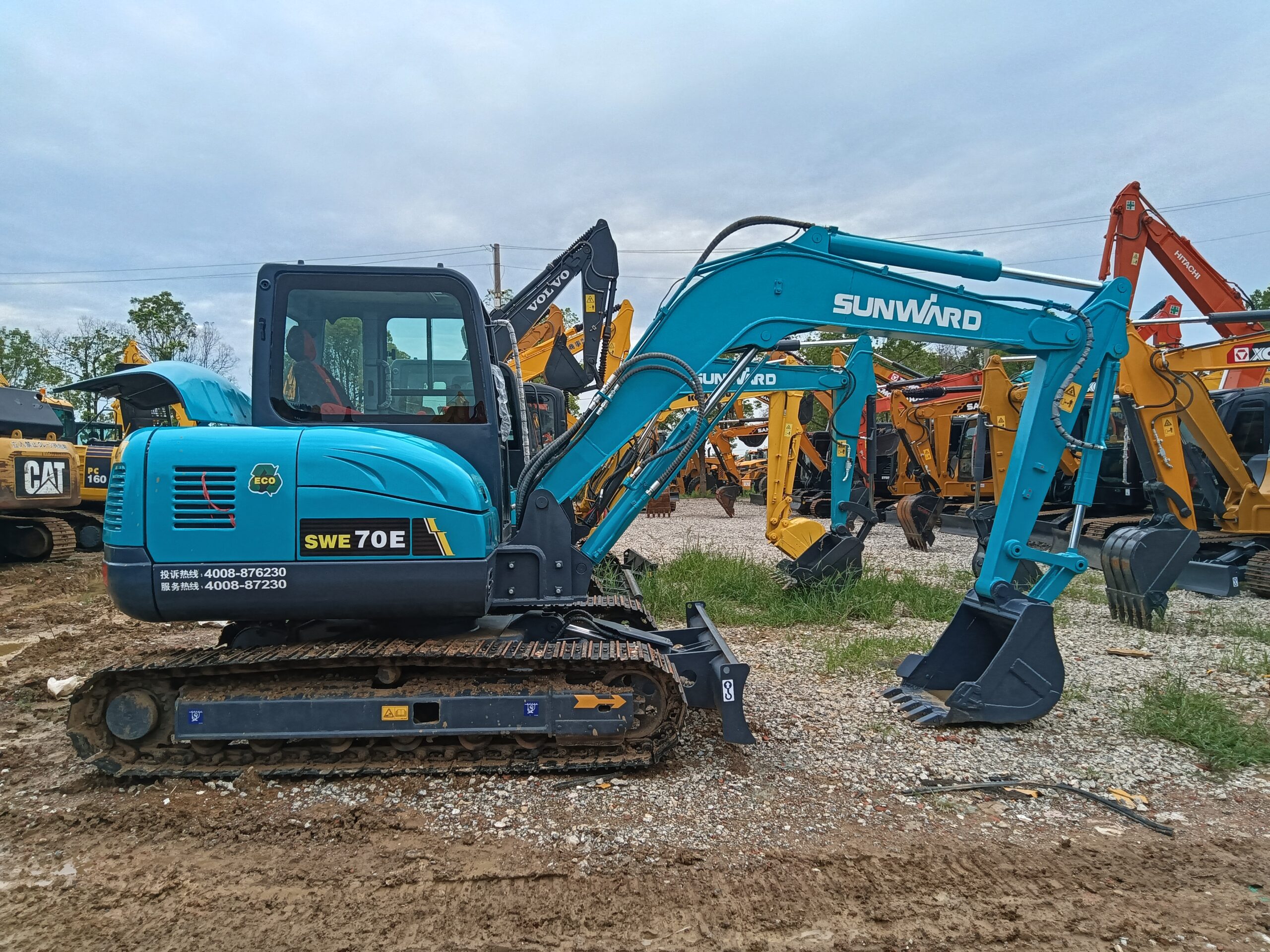 Used SUNWARD SWE70E hot-selling Chinese brand SUNWARD excavator for sale