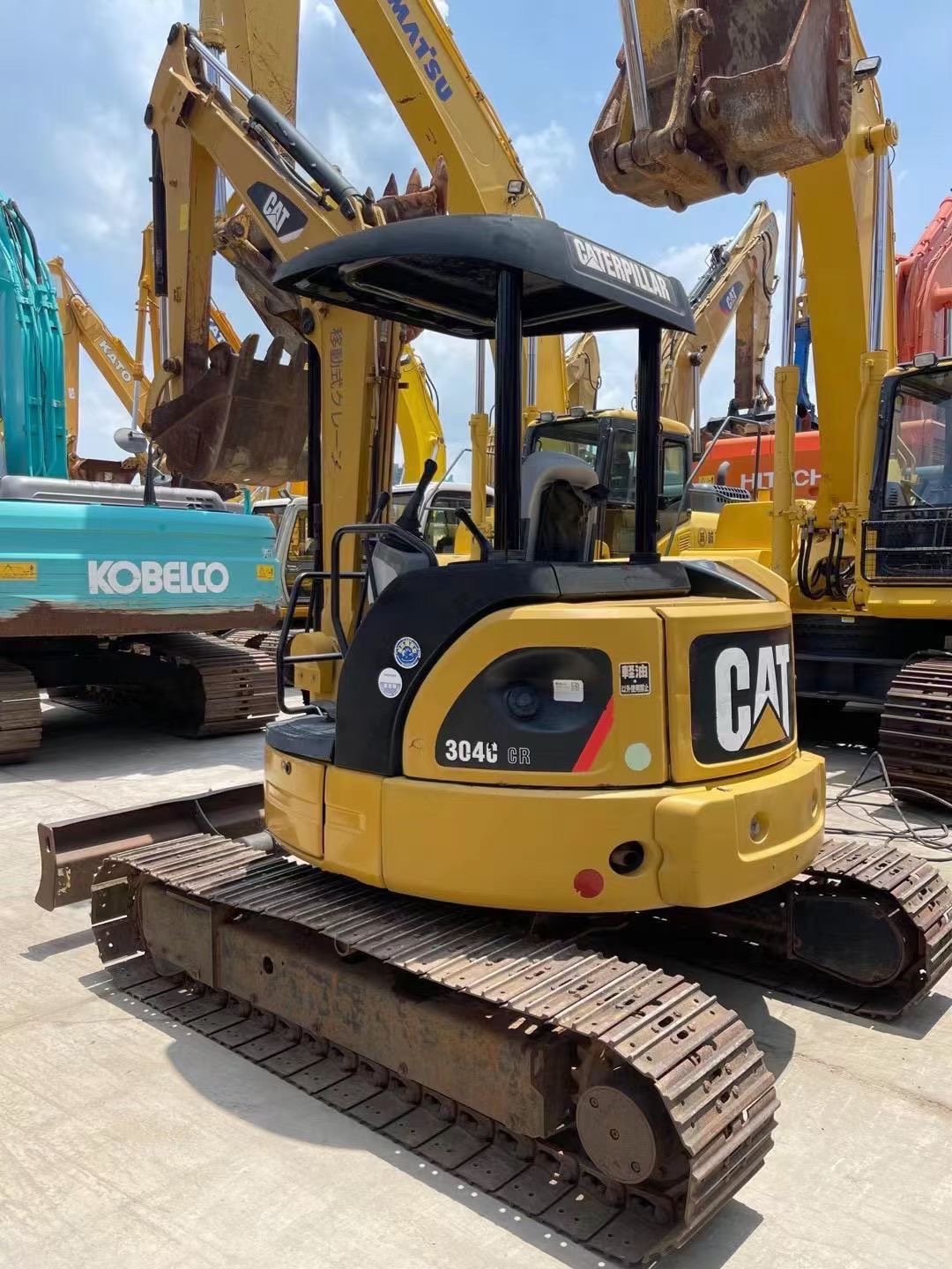 Used CAT304C caterpillar excavator in high condition excavator for sale