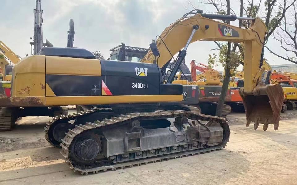 Used CAT340D2L 40tons CATERPILLAR second-hand excavator for sale