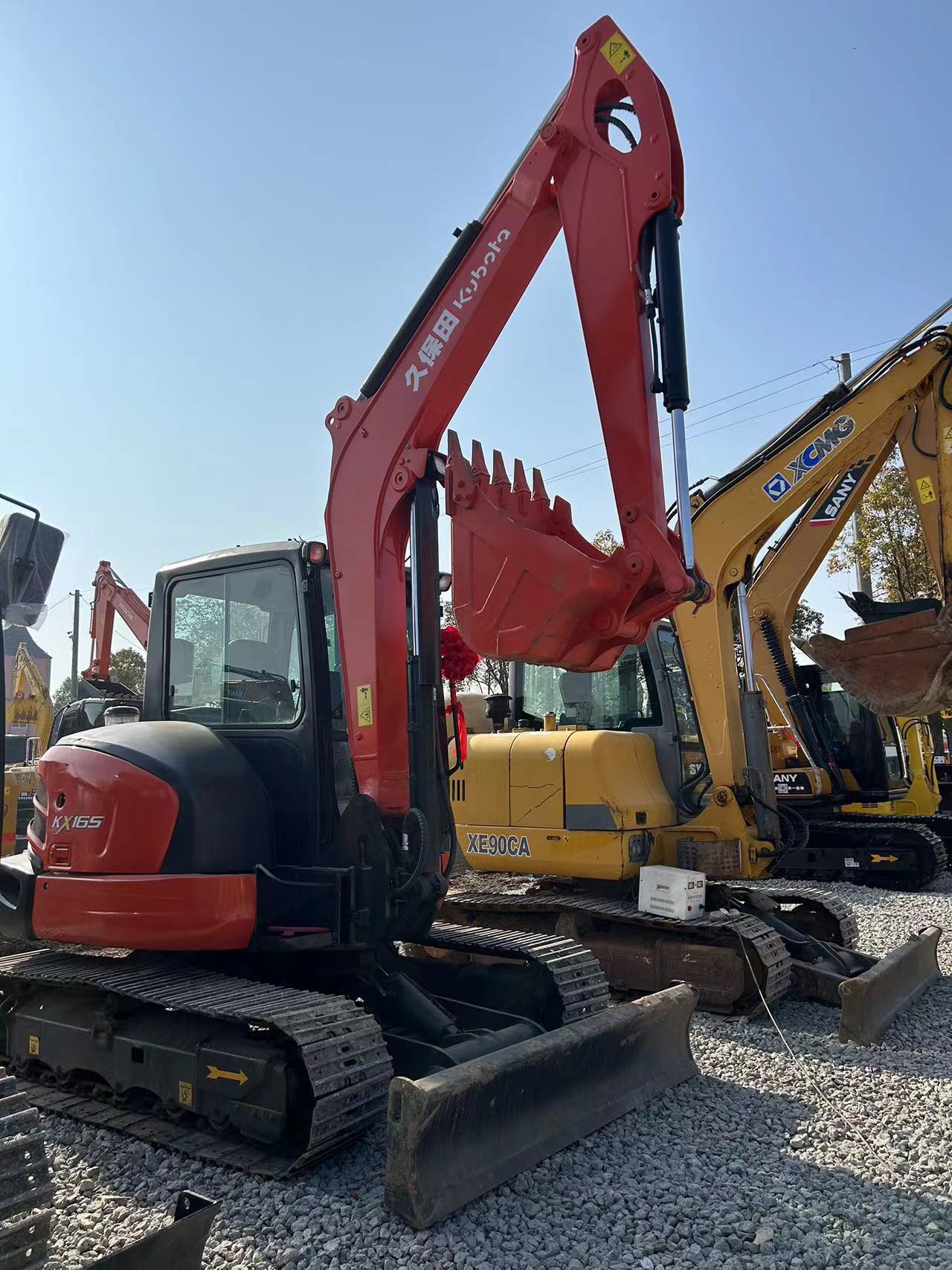 Used KUBOTA KX163 small size excavator for sale