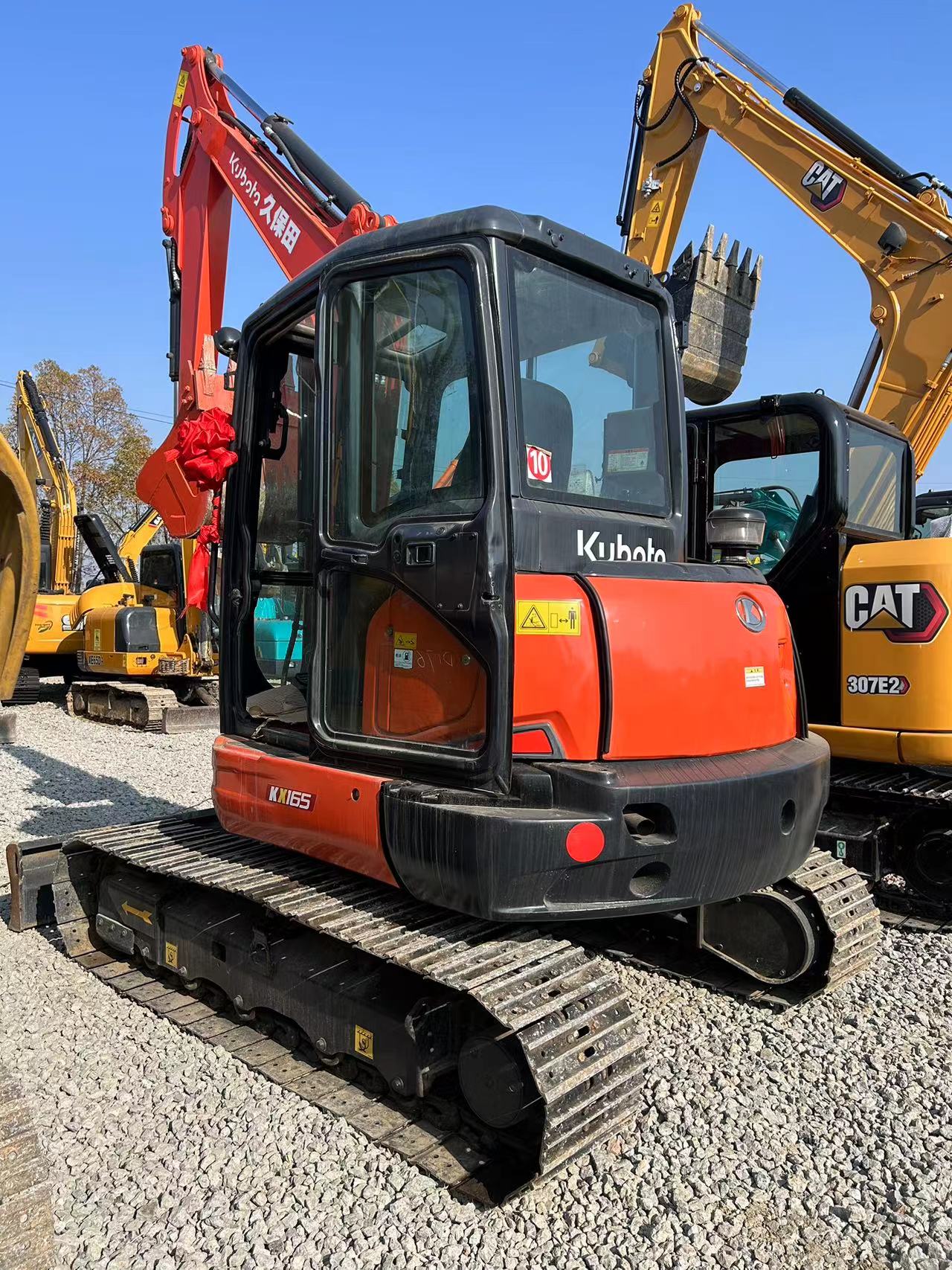 Used KUBOTA KX165 excavator with stable working hours KUBOTA excavator for sale