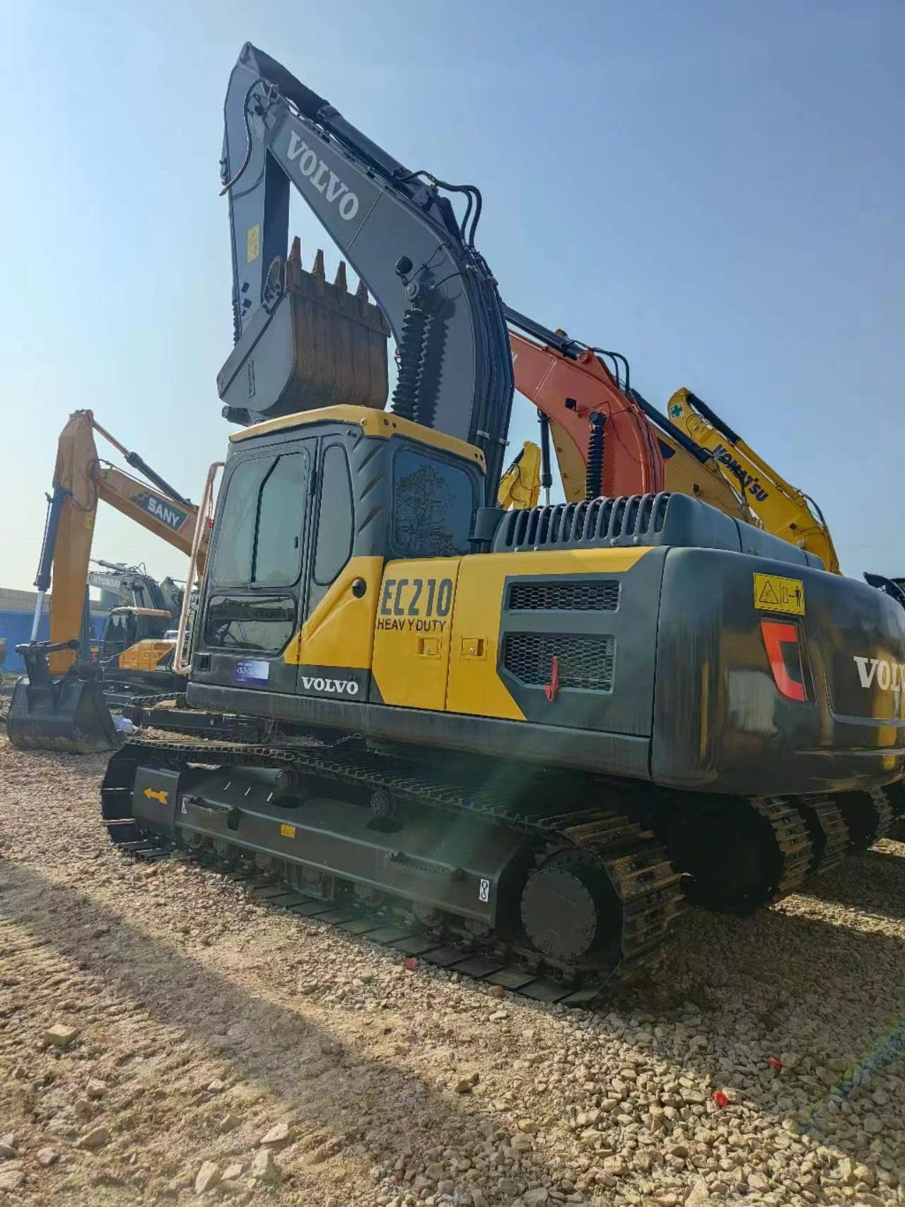 Used VOLVO EC210 21tons original condition VOLVO excavator for sale