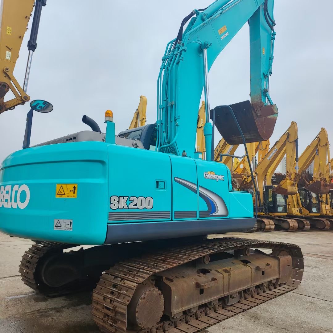 Used KOBELCO SK200-12 Japanese excavator second-hand machine for sale