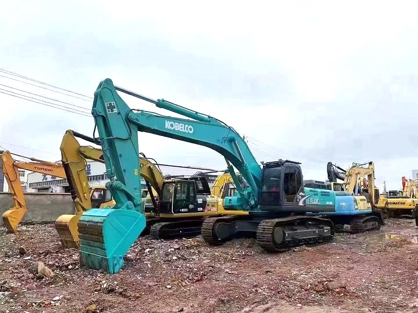 Used KOBELCO SK480 large-size excavator made in Japan machine for sale