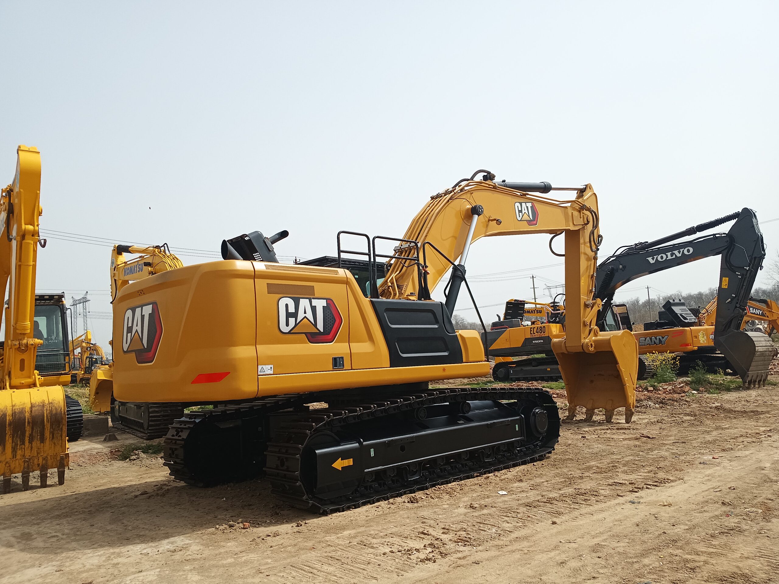Used CAT336GC with new model excavator for sale