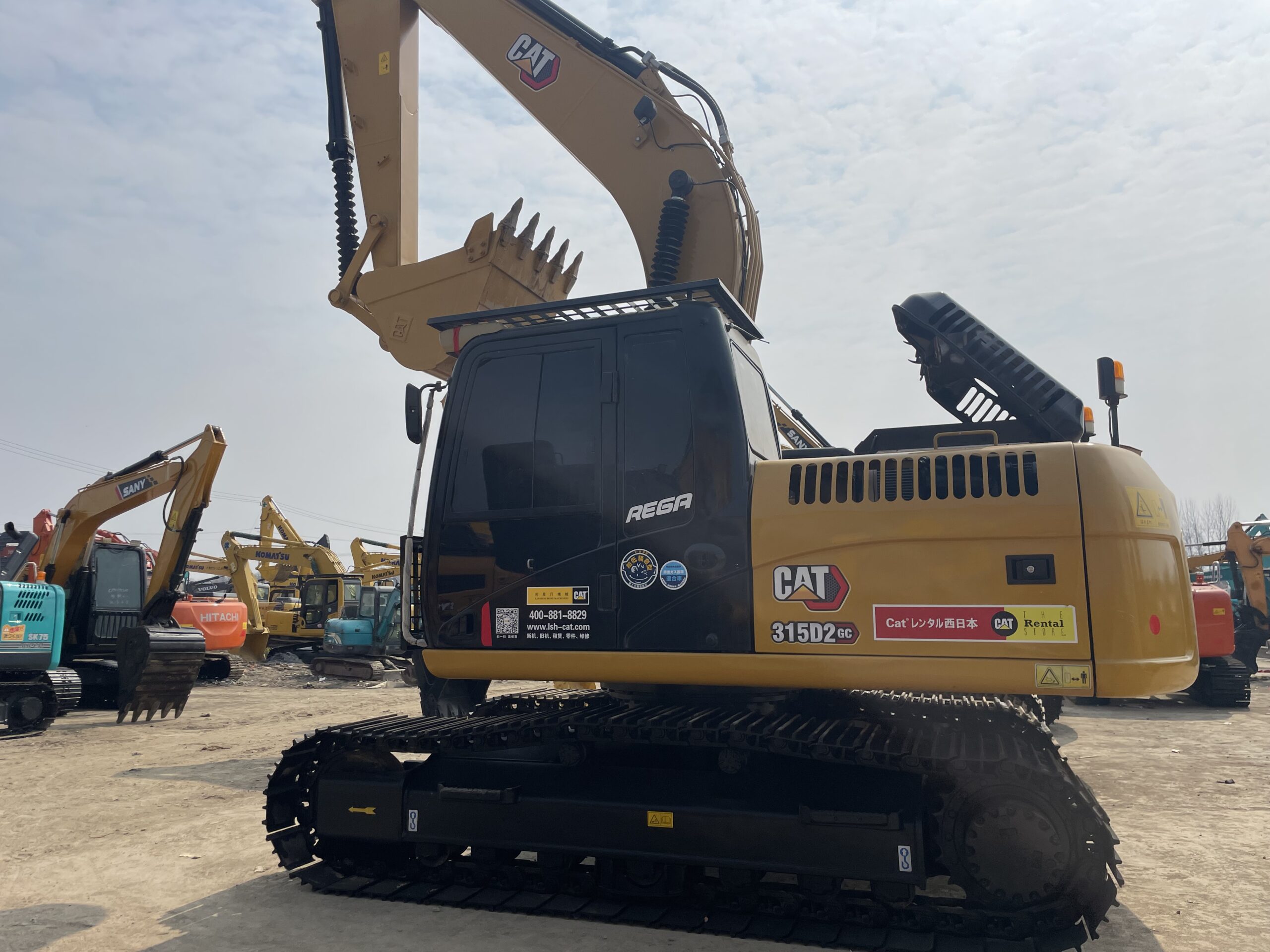Used CAT315D2GC excavator with high quality for sale
