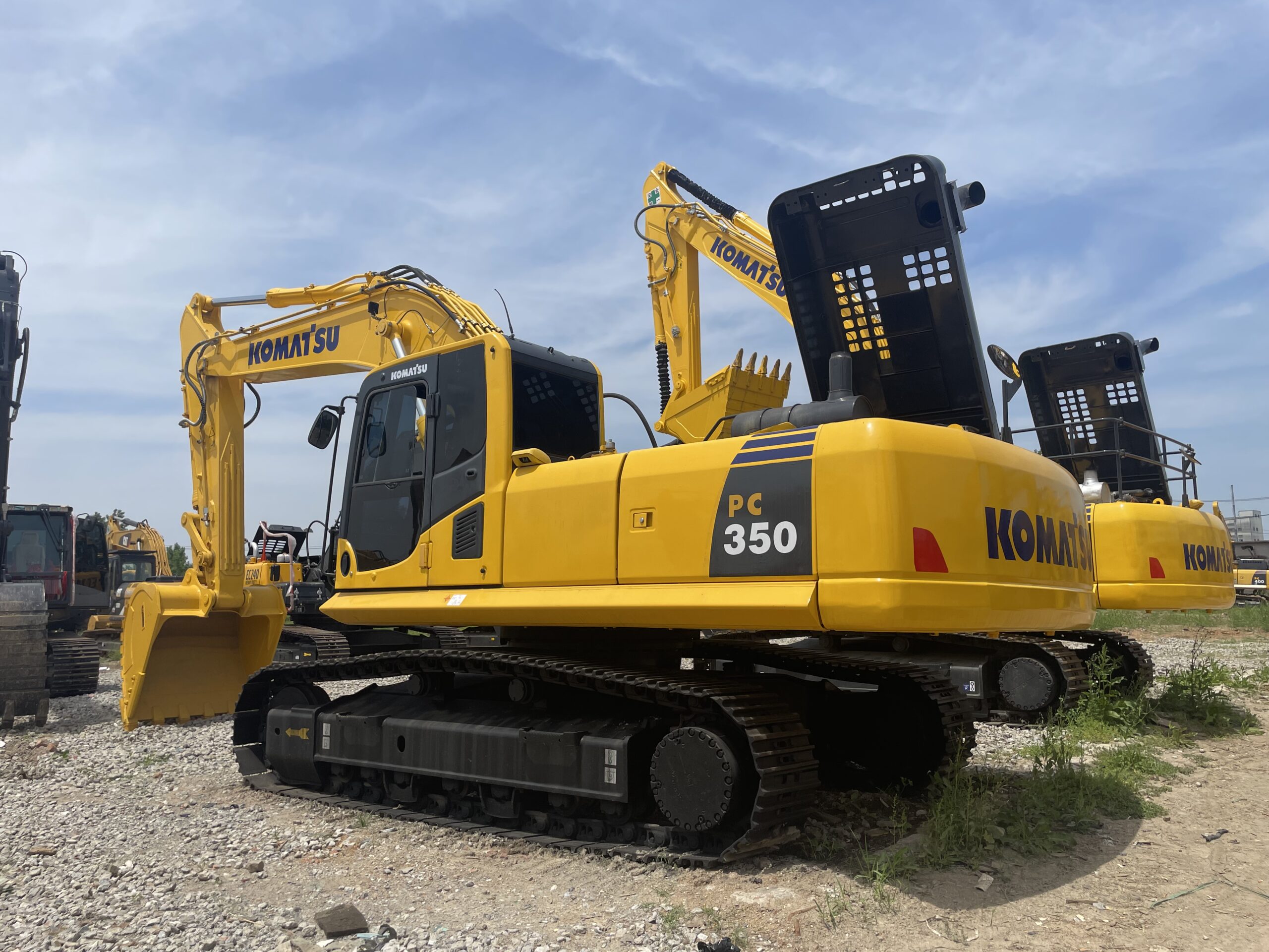 Gebruikte KOMATSU PC350 graafmachine in hoge kwaliteit te koop