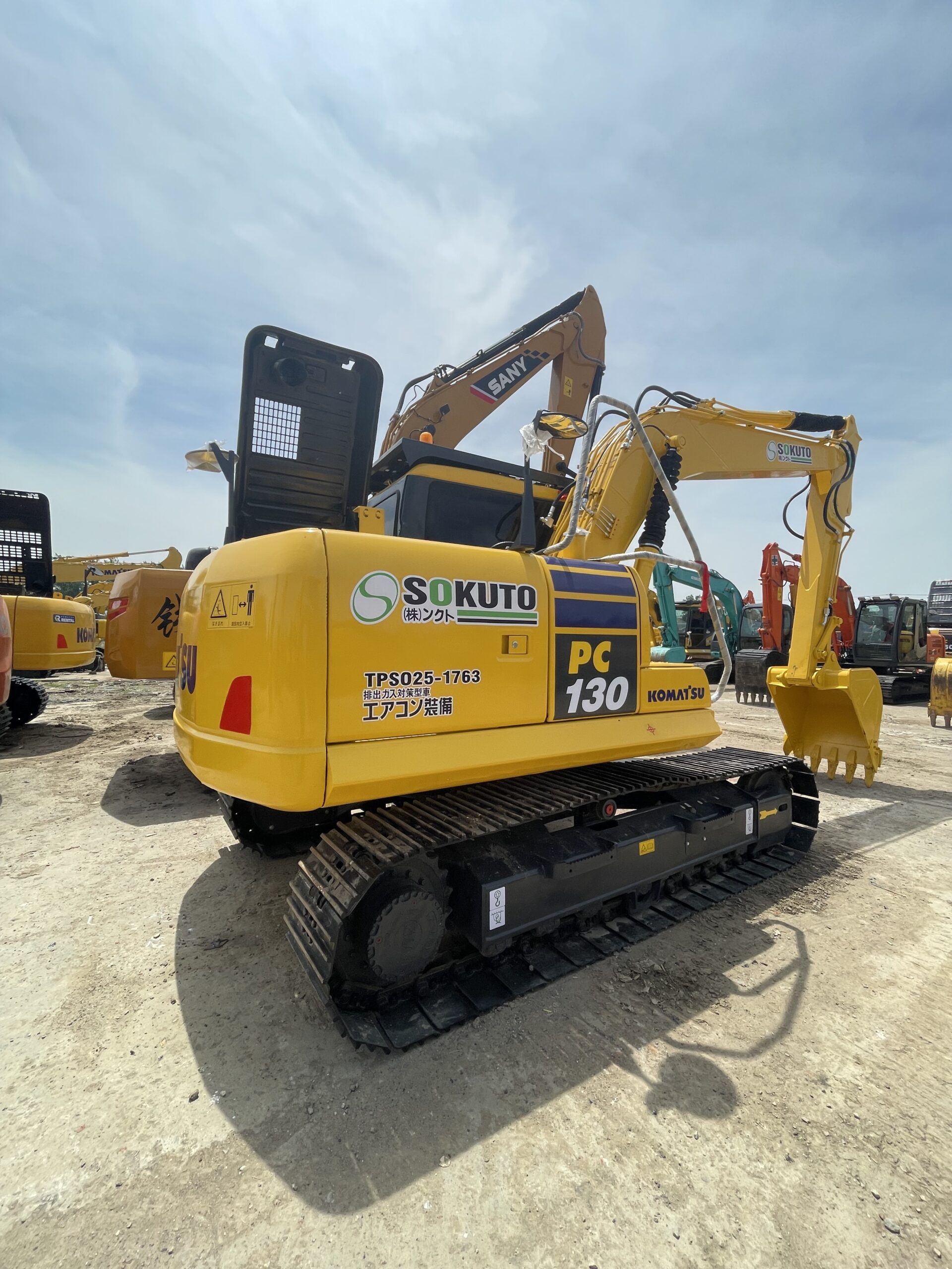 Gebruikte KOMATSU PC130 graafmachine in goede staat te koop