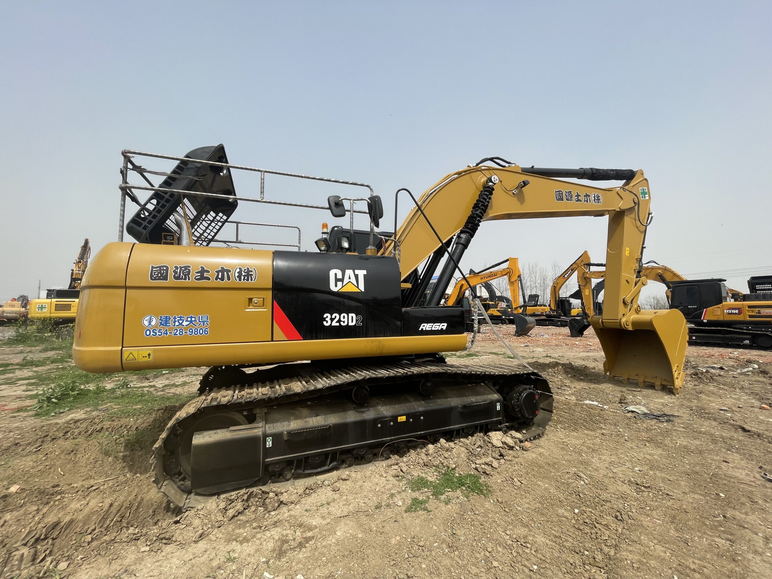 Used CAT329D2 excavator with discount price for sale