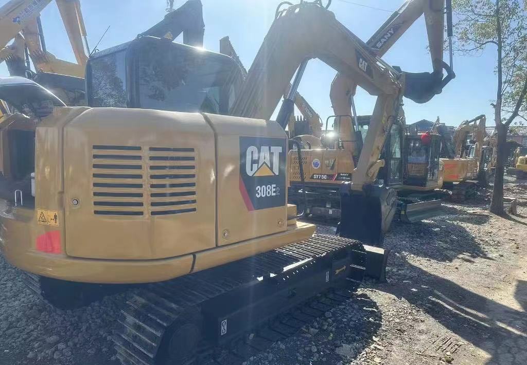 CAT308E2 usado com escavadeira importada original à venda
